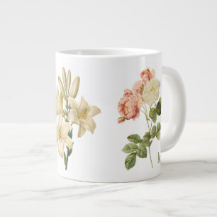 Vintage Flores, canecas de monograma personalizada