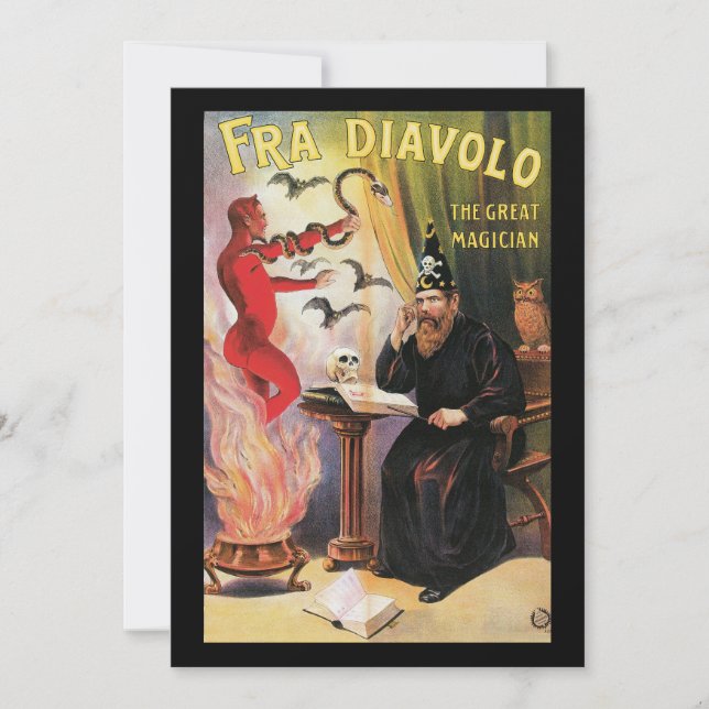 Vintage Fra Diavolo O Excelente Magico (Frente)