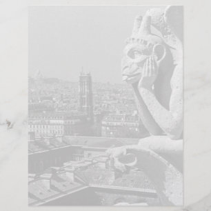 Vintage France Paris Notre Dame Catedral