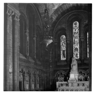 Vintage France Paris sacre Capela virgem coeur