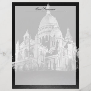Vintage France Paris Sacre Coeur Basilica