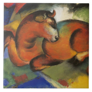 Vintage Franz Marc Red Bull