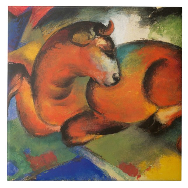 Vintage Franz Marc Red Bull (Frente)