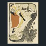 Vintage French Posters - Jardin de Paris<br><div class="desc">Posters de arte de Les Maitres de l'Affiche trouxeram de volta à vida. Art Nouveau entrou na cena da arte entre 1890 e 1914. Criou bastante agitação no mundo da arte. Agora um pouco de história pode ser sua para apreciar. Belo Quadro!</div>