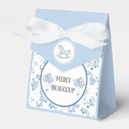 Vintage French Style Obrigado Caixa De Favor