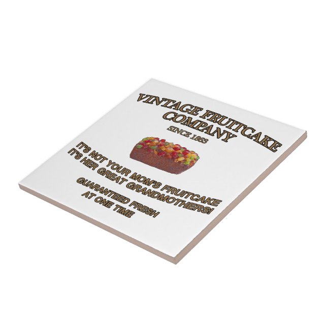 Vintage Fruitcake Empresa (Lateral)