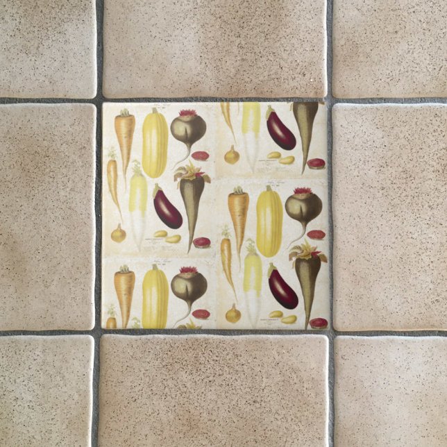 Vintage Garden Vegetais Cozinha (Criador carregado)