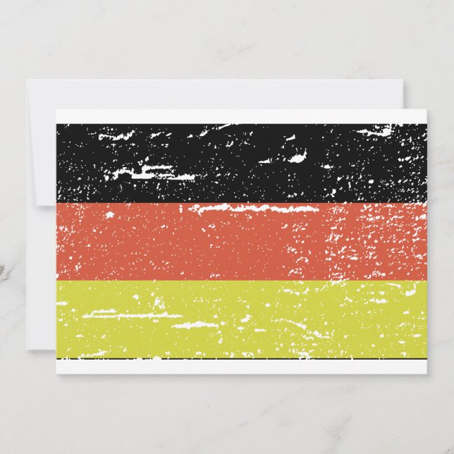 Vintage German Flag (Frente)