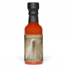 Vintage Ghost embrulhado em uma Folha de Halloween