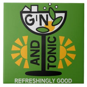 Vintage Gin E Tonic Art