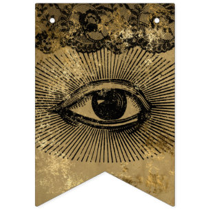 Vintage Gothic Bandeiras de reabastecimento Pe