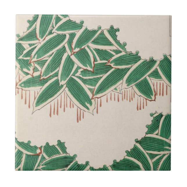 Vintage Green Jungle Deco (Frente)