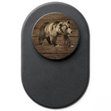 Vintage Grizzly Bear PopSocket