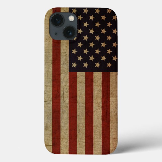 Vintage Grunge American Flag (Verso)