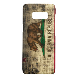 Vintage Grunge California Flag