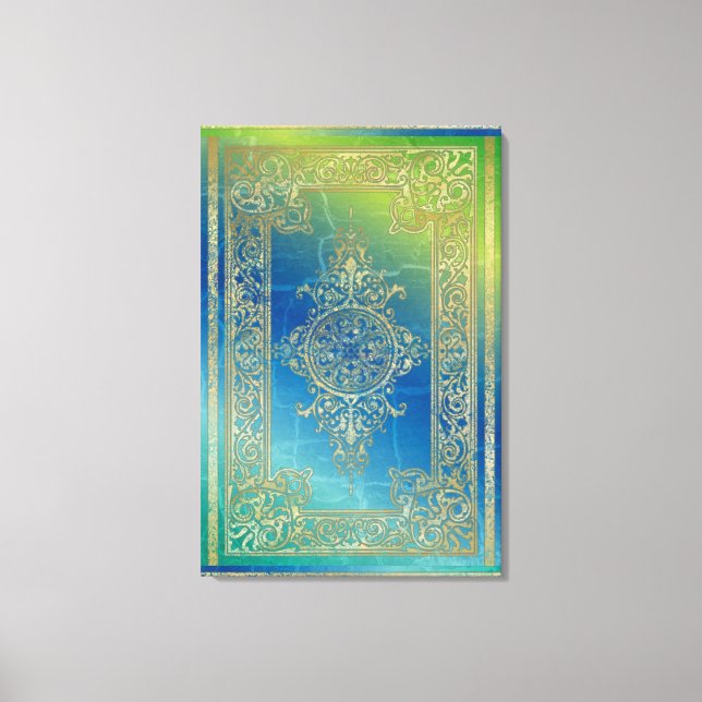 Vintage Grunge Ornament - Canvas (Frente)