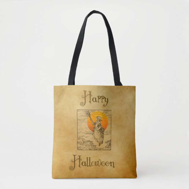 Vintage Halloween Bolsa (Frente)