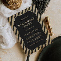 Vintage Halloween Convite para Adultos