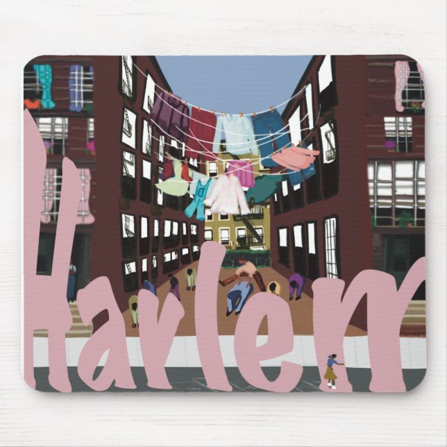 Vintage Harlem Mouse Pad (Frente)