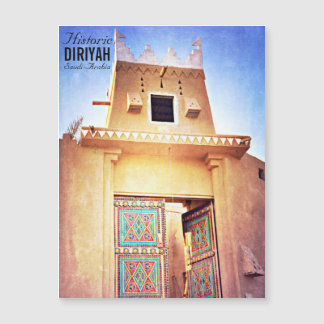 Vintage histórica de Diriyah Riyadh Arábia Saudita