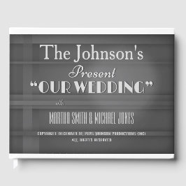 Vintage Hollywood Título do Filme Casamento Livro 