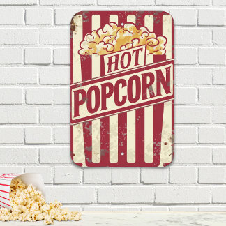 Vintage Hot Popcorn