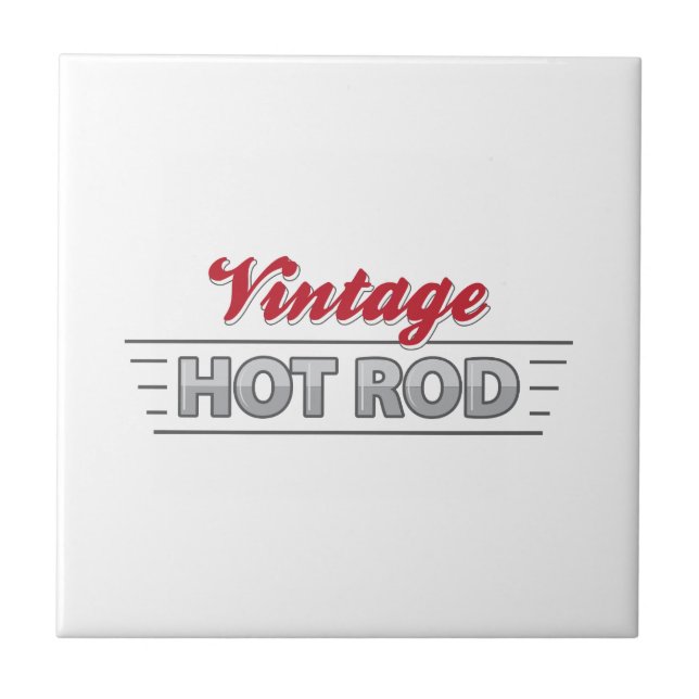 Vintage Hot Rod (Frente)