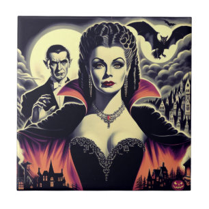 Vintage Hot Vampire Woman