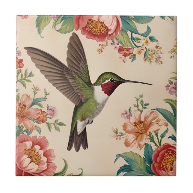 Vintage Hummingbird (Frente)