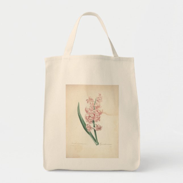 Vintage Hyacinthus by Redoute - Bolsas de compra (Frente)