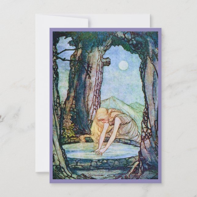 Vintage Illustration Rie Cramer Grimm's Fairy Tale (Frente)