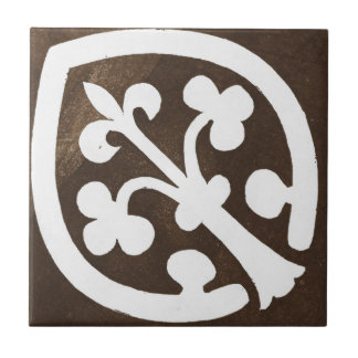 Vintage Irish Cerâmica Art Design Black