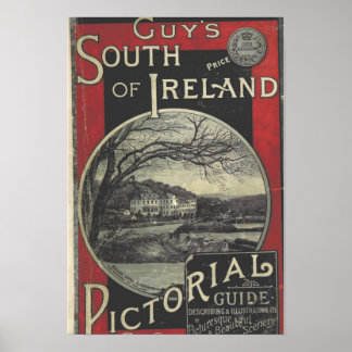 Vintage Irlanda do Sul - Poster de Turismo