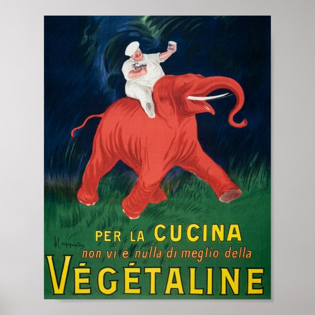Vintage Italian Poster (Frente)