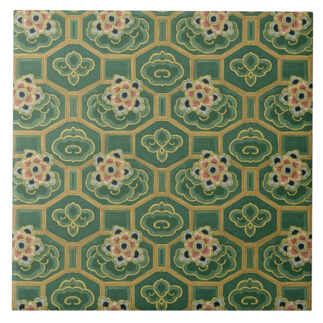 Vintage Japonês Floral (Frente)