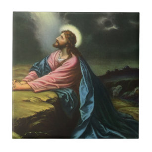 Vintage Jesus Cristo Rezando, Jardim de Gethsemane