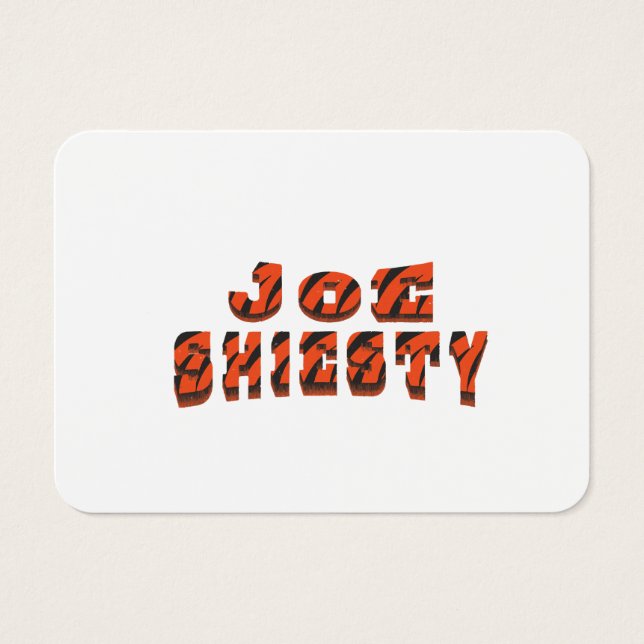 Vintage Joe Shiesty - Cincinnati Football (Frente)