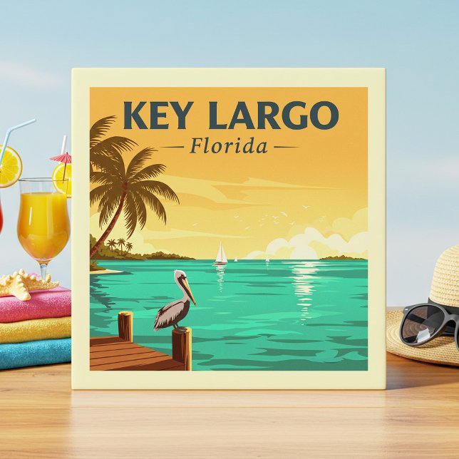 Vintage Key Largo Florida (Criador carregado)