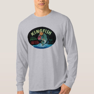 Vintage Kingfish Peas Label - Camisa