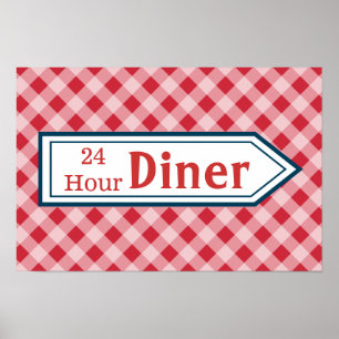 Vintage Kitchen - Sinal de Arte Poster