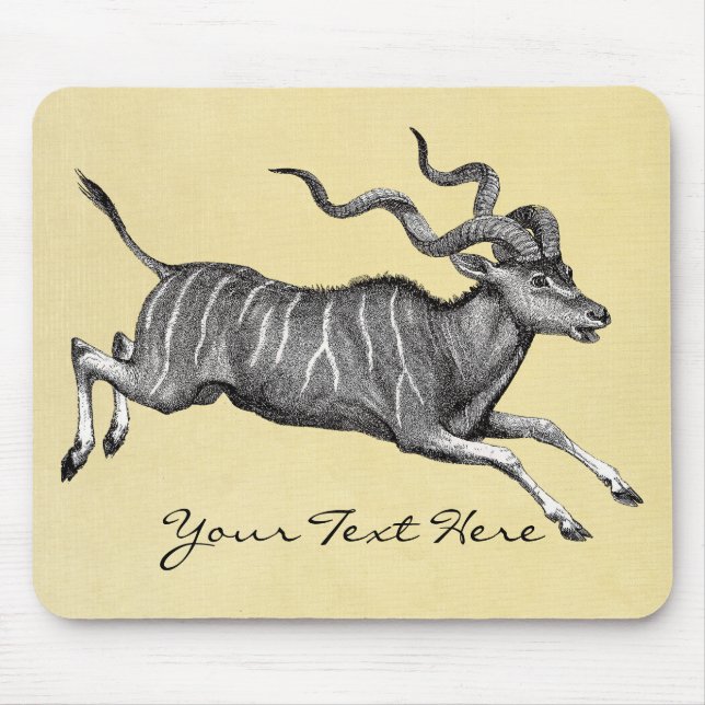 Vintage Kudu Mousepad (Frente)