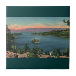 Vintage Lake Tahoe Emerald Bay