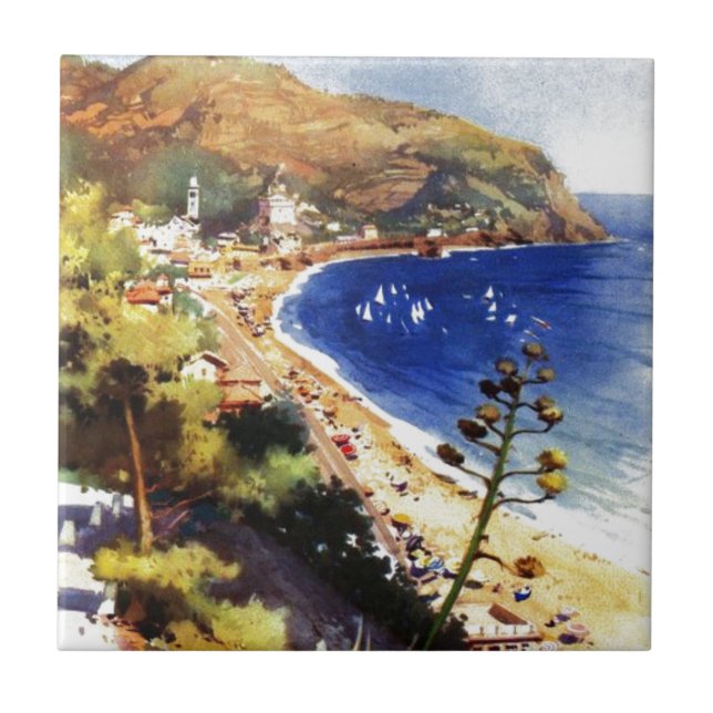 Vintage Levanto Genova Itália Turismo (Frente)