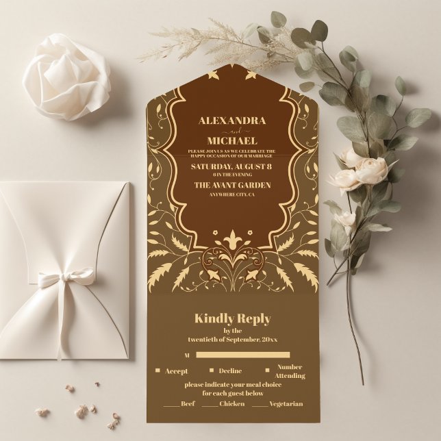 Vintage Library Book Wedding (Criador carregado)
