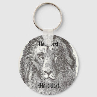 Vintage Lion Chaveiro