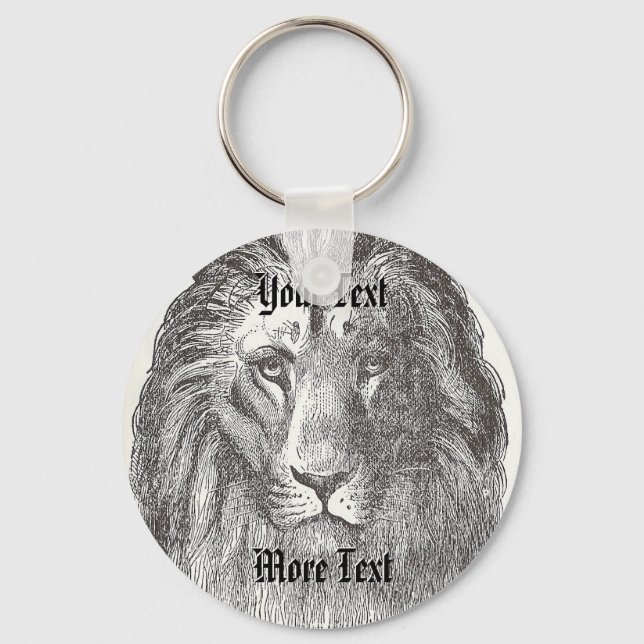 Vintage Lion Chaveiro (Frente)