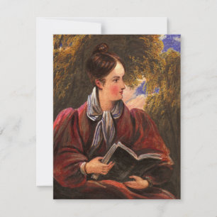 Vintage literário do convite do clube de leitura