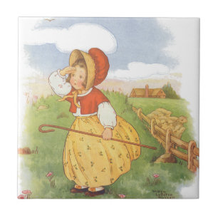 Vintage Little Bo Peep Rima Infantil Mãe Gansa