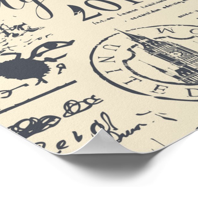 Vintage London Poster (Borda)