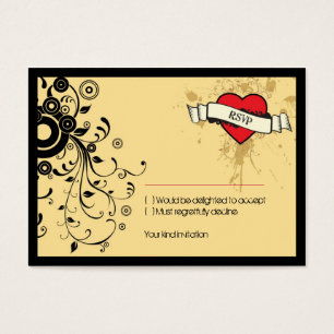 Vintage Look Rock & Roll Music Themed Weding